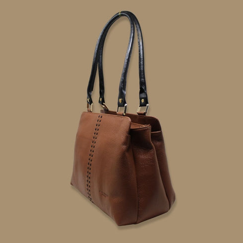 Bhavna Genuine Leather Women Bag Rank
